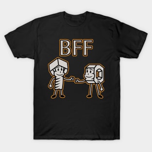 BFF - Nut and Bolt Best Friends Forever T-Shirt